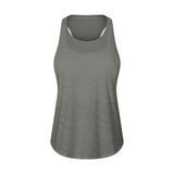 LuluWomens Clothing Yoga Tank Top Gym Sports Top Underwear Bra Outdoor Jogging Fitness Jacquard Fabric Crop Leisure Blouse Vest 11