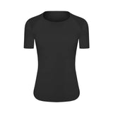 Top Women Sport Crop T-shirt Yoga Gym Shirts Women's Short Sleeve Top Outdoor Jogging Fitness Breathable Quick Drying Sportswear 8