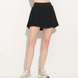 Fake two-piece anti-slip tennis skirt women badminton pleated skirt sports bustier running fitness Clothing skirt